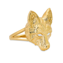 Load image into Gallery viewer, Elisabeth Bell Wolf Ring
