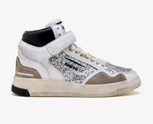Load image into Gallery viewer, Ghōud Tweener High Sneaker - Silver Glitter