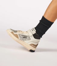 Load image into Gallery viewer, Ghōud Tweener High Sneaker - Silver Glitter