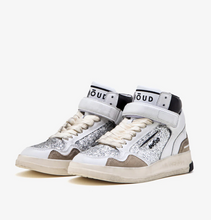 Load image into Gallery viewer, Ghōud Tweener High Sneaker - Silver Glitter
