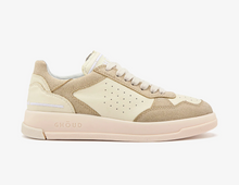 Load image into Gallery viewer, Ghōud Tweener Low Sneaker - Cream Platinum Glitter