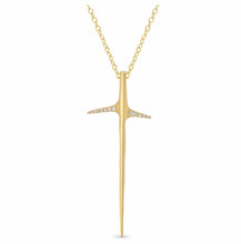 Load image into Gallery viewer, Elisabeth Bell Diamond Thorn Necklace