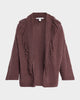 Autumn Cashmere Cotton Fringe Shawl Cardigan
