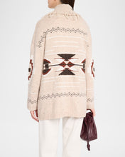 Load image into Gallery viewer, Autumn Cashmere Aztec Fringe Trim Cardigan
