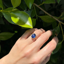 Load image into Gallery viewer, Elisabeth Bell Royal Blue Sapphire Ring
