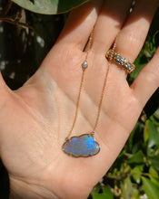 Load image into Gallery viewer, EBJ Australian Opal and Diamond Cloud Necklace
