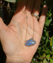 Load image into Gallery viewer, EBJ Australian Opal and Diamond Cloud Necklace
