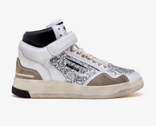 Load image into Gallery viewer, Ghōud Tweener High Sneaker - Silver Glitter
