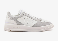 Load image into Gallery viewer, Ghōud Low Tweener Sneaker - White Silver Glitter
