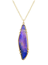 Load image into Gallery viewer, Elisabeth Bell Jewelry Lunar Opal Necklace
