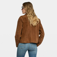 Load image into Gallery viewer, Zadig &amp; Voltaire Lessa Cropped Suede Jacket
