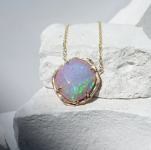 Load image into Gallery viewer, Elisabeth Bell Celestial Tide Opal Necklace
