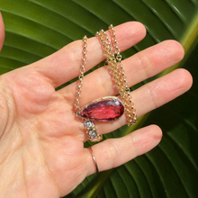 Load image into Gallery viewer, Elisabeth Bell Pear Tourmaline Necklace
