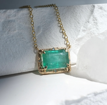 Load image into Gallery viewer, Elisabeth Bell Emerald Pines Necklace
