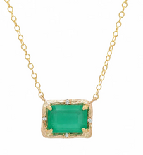 Load image into Gallery viewer, Elisabeth Bell Emerald Pines Necklace
