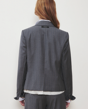 Load image into Gallery viewer, WE-AR4 Hutton Blazer Grey Stripe
