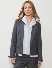 Load image into Gallery viewer, WE-AR4 Hutton Blazer Grey Stripe
