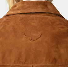 Load image into Gallery viewer, Zadig &amp; Voltaire Lessa Cropped Suede Jacket

