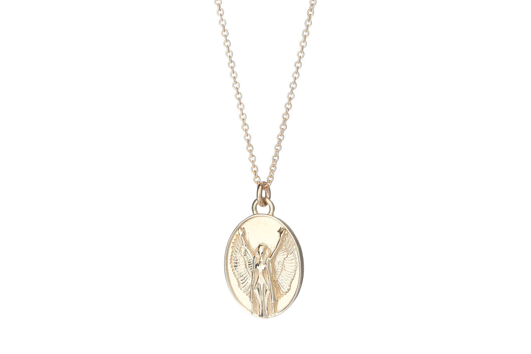 14k Gold Zodiac Necklace - Virgo